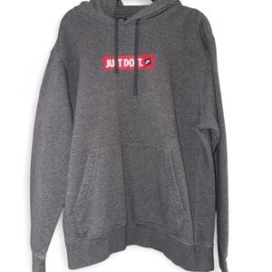 Men’s Grey Nike Just Do It hoodie